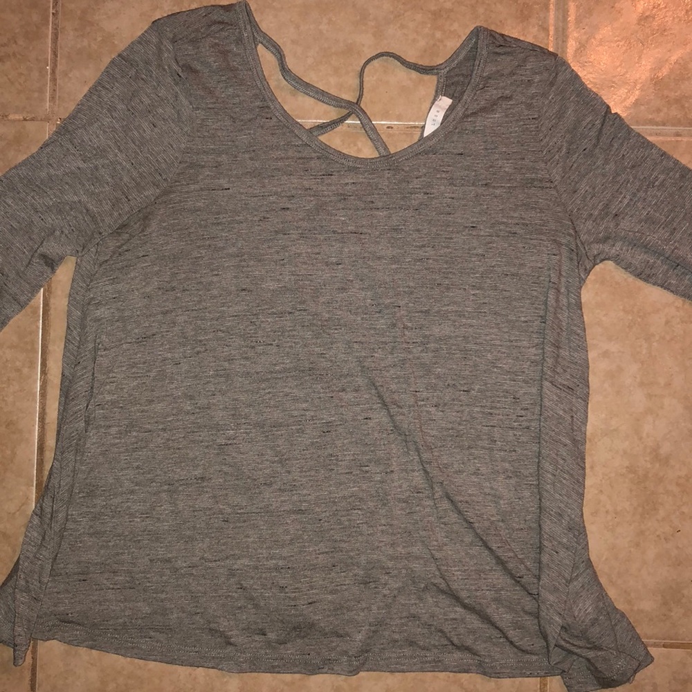 Thin Knit 3/4 Sleeve Top